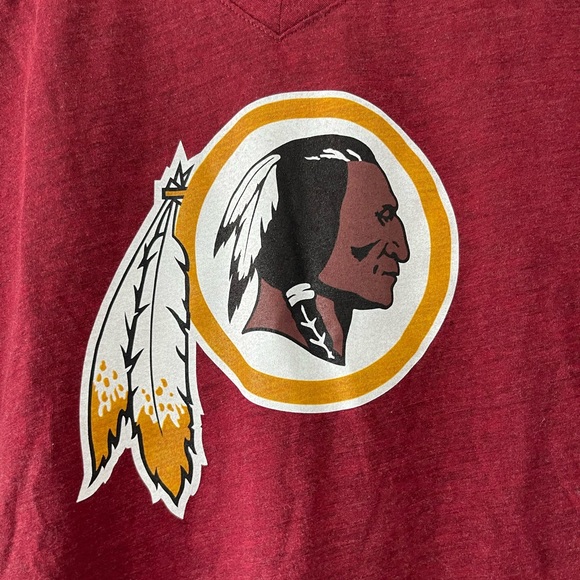 EUC Nike Washington Redskins V Neck T Shirt Size S - Picture 4 of 6